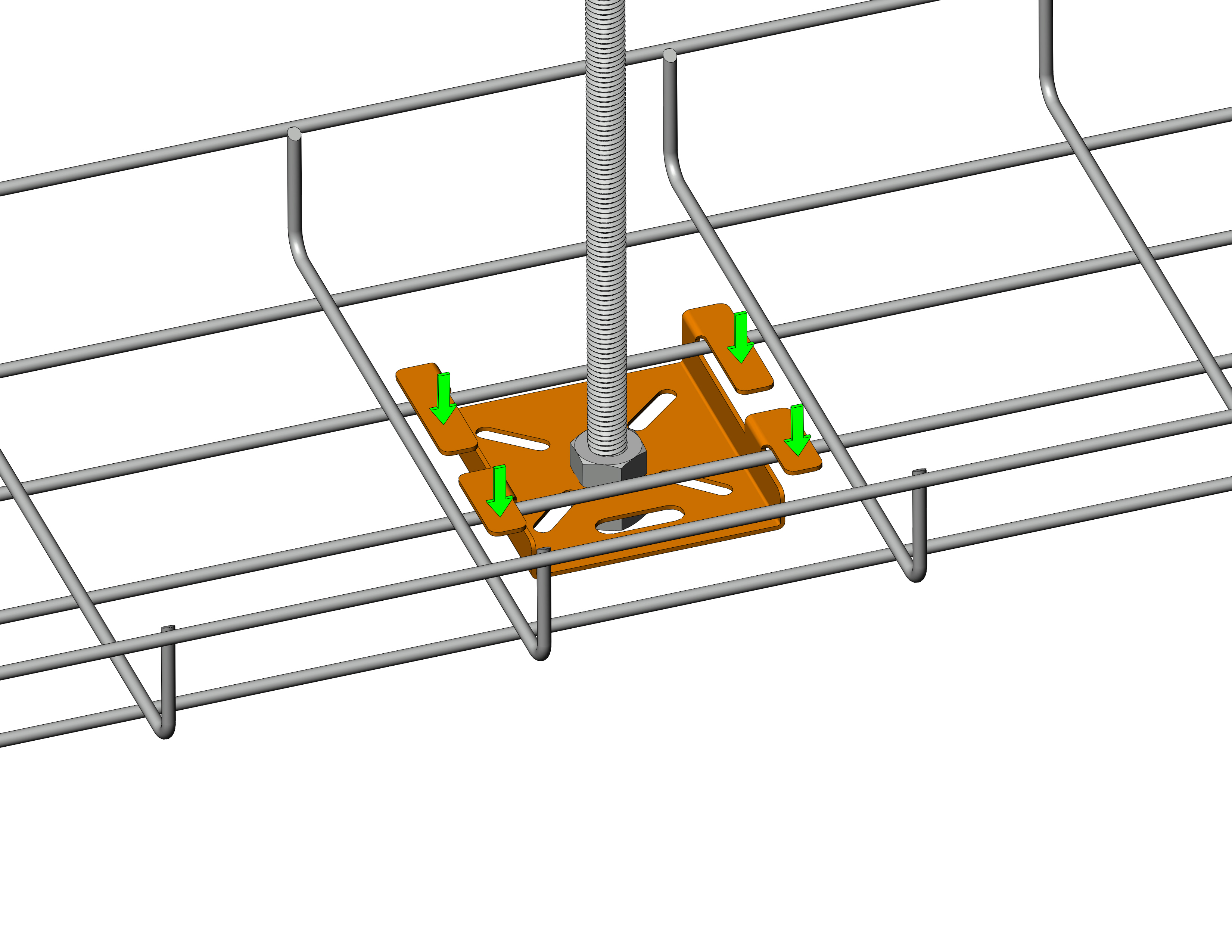 Монтажная плата | Универсальный фиксатор RC19 (☑) - Цена 100 руб.